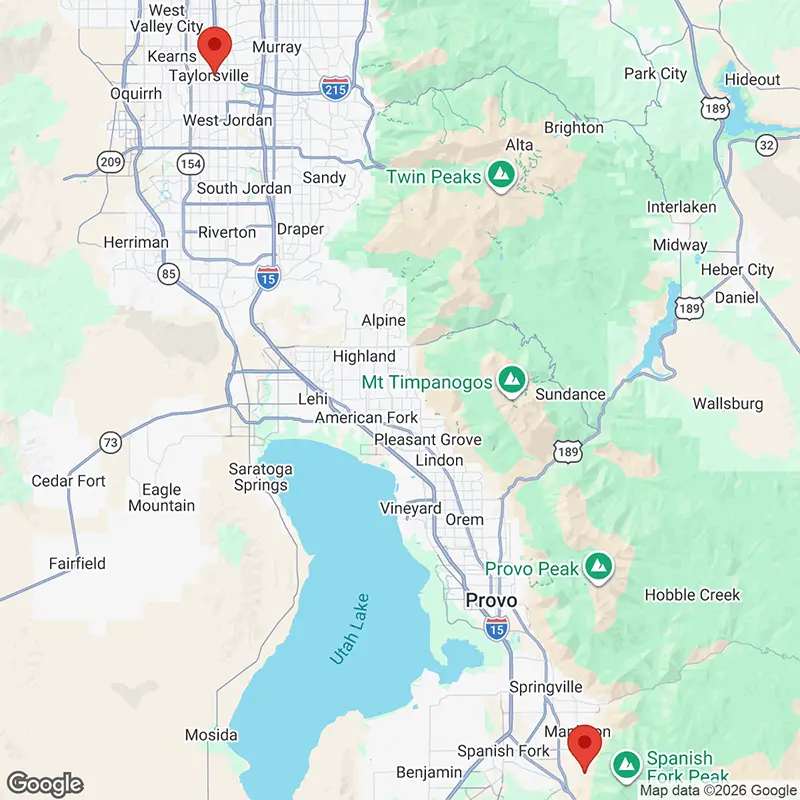 Service area map
